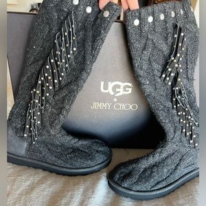 Limited Edition Ugg Jimmy Choo Collab Brand New